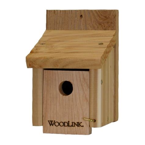 Woodlink Cedar Wren Bird House-WREN1 - The Home Depot Bird House Plans ...