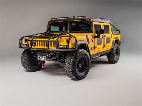 Mil-Spec’s First Hummer M1-R Is A Bright Yellow 800 HP Supertruck With ...