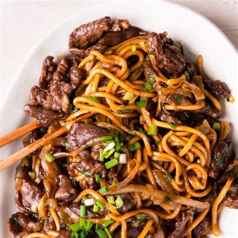 Mongolian Beef Noodles | Marion's Kitchen | Recipe | Beef and noodles ...