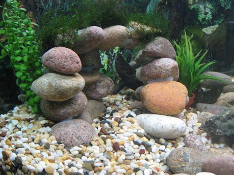 Aquarium Gravel River Rock - Ape Aquarium Fish