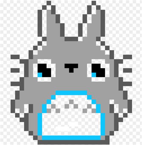 totoro - cute pixel art totoro PNG image with transparent background ...