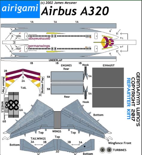 Germanwings A320 papercraft (flight 9525) | Boeing 737 cockpit, Airbus ...