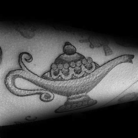 30 Magic Genie Lamp Tattoo Designs for Men