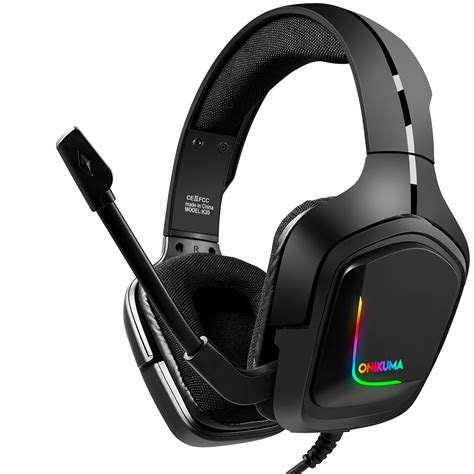 Gaming Headset for PS4, PC, Xbox One Controller, Noise Cancelling Over ...