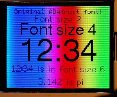 Arduino TFT Display and Font Library: 11 Steps