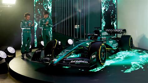 Aston Martin reveals AMR23 Formula 1 car for 2023 season - Autoblog