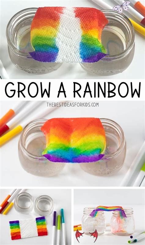 Grow a Rainbow Experiment Grow a Rainbow Experiment - such a fun and ...