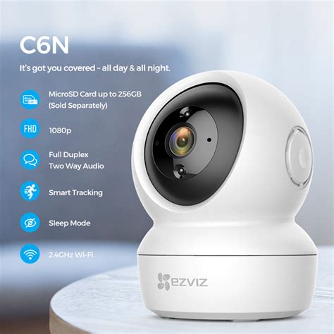 EZVIZ C6N 1080P IP Camera Wireless Indoor WIFI 360° Home Monitor ...