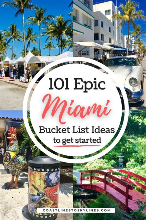 A guide featuring 101 things to do in Miami, the can't miss South Beach ...