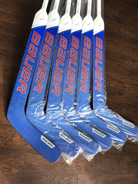 4 Pack - Pro Stock Bauer Vapor Hyperlite Goalie Sticks - 27” | SidelineSwap