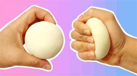 DIY Squishy Stress Ball without Balloons or Water! Easy Squishy Balls ...