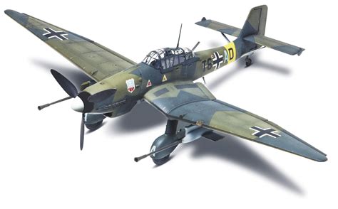 Revell Stuka Ju 87G-1 Tank Buster Plastic Model Kit- Buy Online in ...