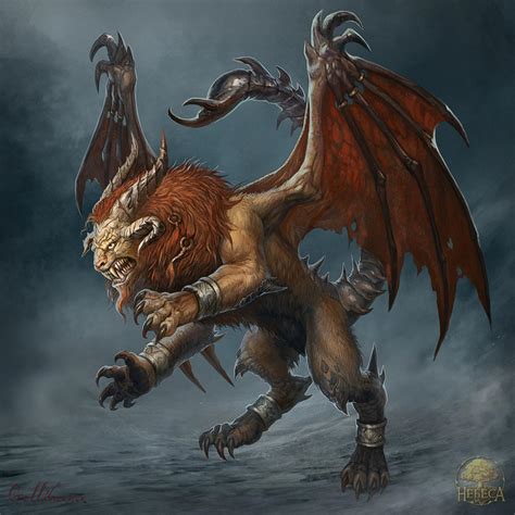 Manticore by Julaxart on DeviantArt