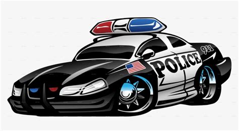 Police Car Police Car - Police Car Cartoon - Free Transparent PNG ...