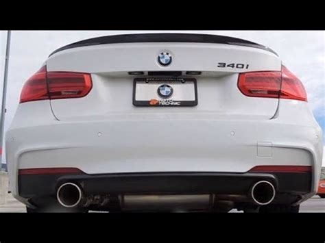 REVING MY f30 340i MAGNAFLOW FULL EXHAUST SYSTEM! - YouTube