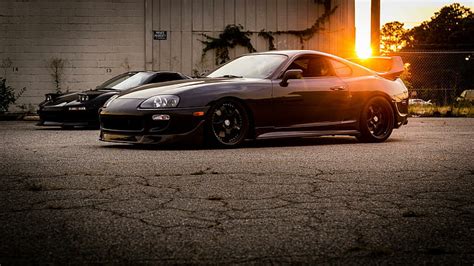 HD wallpaper: toyota, supra, side view, light | Wallpaper Flare