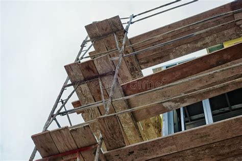 Scaffold boards stock photo. Image of plank, security - 28465844