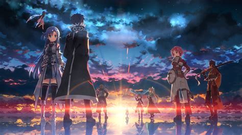 Sword Art Online II 4K Ultra HD Wallpaper by Yuuki Tatsuya