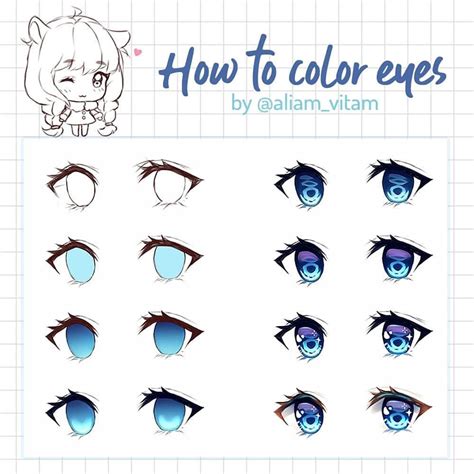 Here's the eye coloring tutorial 👀 I hope it can help some of you 💕 ...