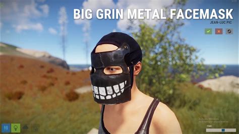 Rust Skins | #4 | Big Grin Metal Facemask | Metal Facemask - YouTube