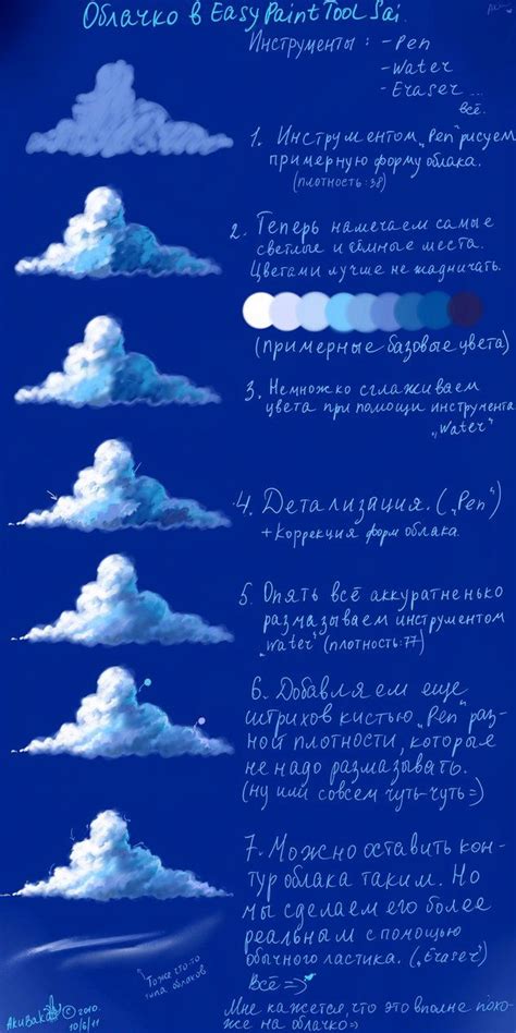 Cloud tutorial by AkubakaArts on deviantART | Digital painting ...