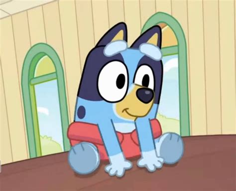 Baby Bluey Crawling by Yingcartoonman on DeviantArt | Animated cartoons ...