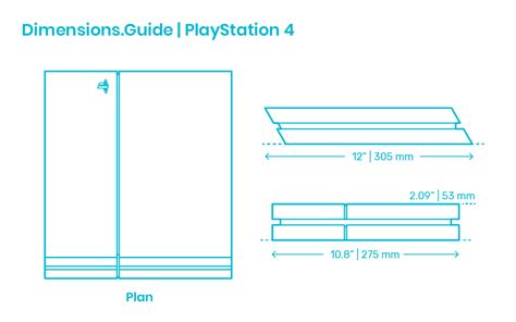 PlayStation 5 Dimensions & Drawings | Dimensions.com