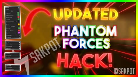 Phantom Forces GUI : Roblox Phantom Forces Aimbot GUI Script Exploit ...