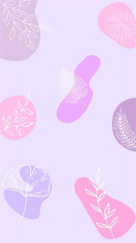 Lilac Aesthetic iPhone Wallpaper