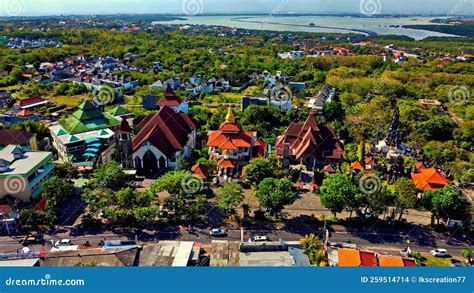 Puja Mandala in Nusa Dua, Bali, Indonesia is an Area Where the Praying ...