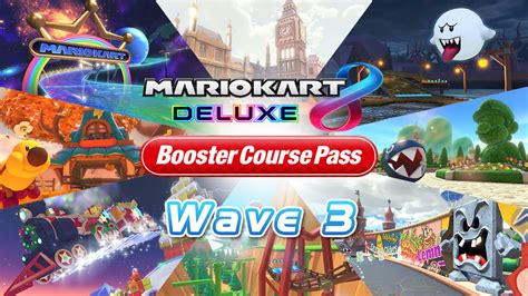 Mario Kart 8 Deluxe - Booster Course Pass Wave 3 Tracks Shortcuts ...