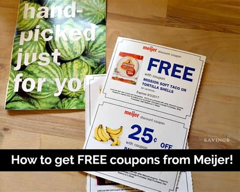 How To Get FREE Coupons From Meijer + Why You're Not Getting Them