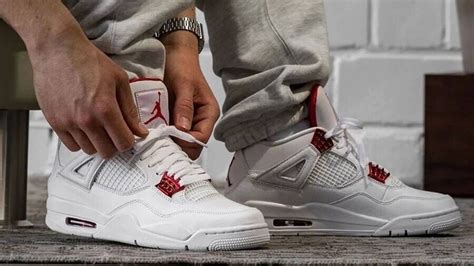 The Air Jordan 4 Retro Metallic Red: A Stylish Sneaker | eBay