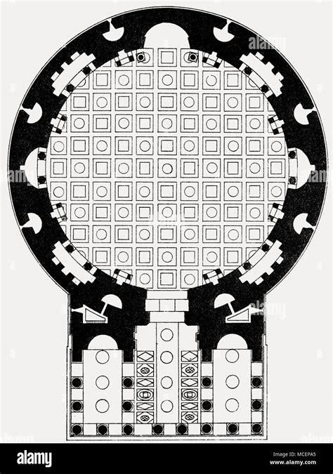 Pantheon Rome Floor Plan