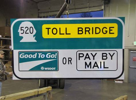 SR 520 Toll Sign | This is an example of signs that will be … | Flickr