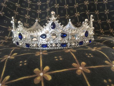 Crown with custom colors Prom king queen wedding theater | Etsy