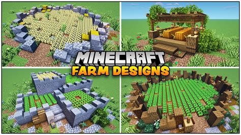 Minecraft Farm Design Easy - Minecraft Tutorial & Guide