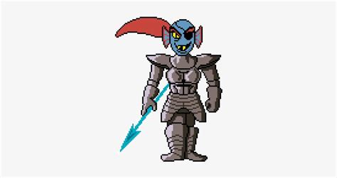 Undyne - Undyne Battle Sprite Color Transparent PNG - 366x366 - Free ...