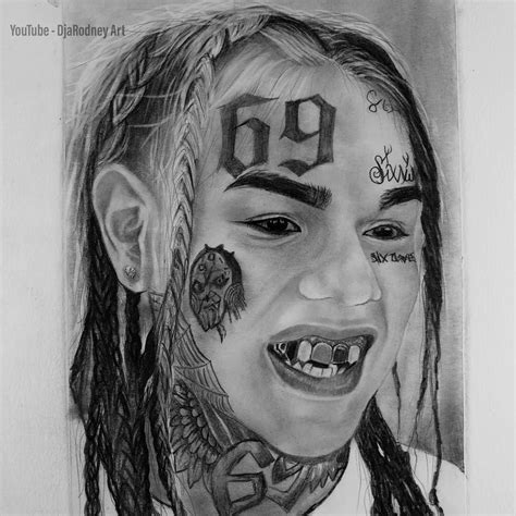 How To Draw 6Ix9Ine Tattoo Obviously after the trial 6ix9ine can t ...