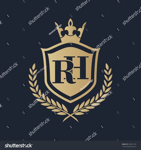 Rh Logo Stock Vector (Royalty Free) 602851145 | Shutterstock