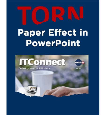 Torn Paper Effect in PowerPoint – Upskillhub