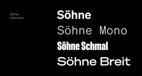 Söhne - Font-Wiki - Typografie.info