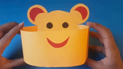 How to make kids paper hat, diy, easy craft for kids