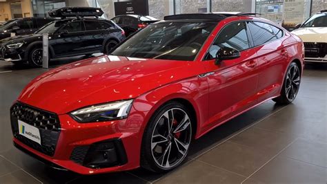 BEST SPEC? 2022 Tango red Audi A5 Sportback 2.0 TFSI 265PS quattro with ...