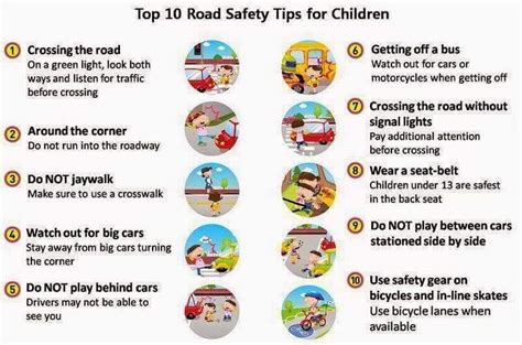 When you have kids, you need to remember these ten road safety tips ...