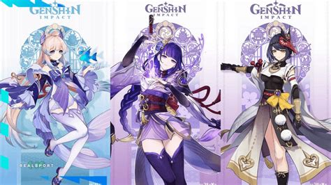 Genshin Impact 2.1 Leak: Baal, Kujou Sara, Sangonomiya Kokomi ...