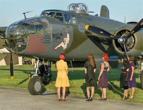 World War II B-25 Bomber Briefing Time Photograph by Angelo Rolt