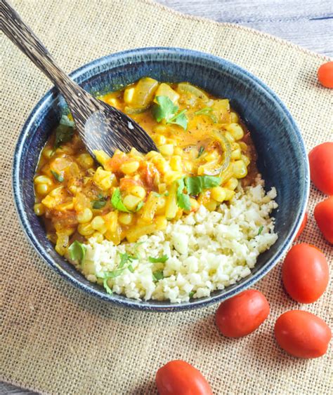 Sweet Corn Curry Recipe (Vegetarian) | Yup, it's Vegan