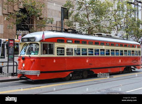 Tram in San Francisco Stock Photo - Alamy