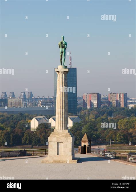 Pobednik Monument in Kalemegdan Park, the largest park and the most ...